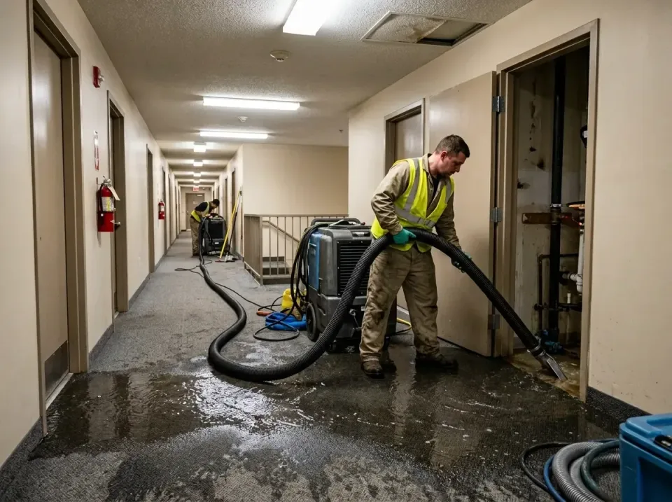 multi-unit-apartment-hallway-f-005 — frequently asked questions, Emergency Burst Pipe Water Extraction & Removal in Sunnyval…